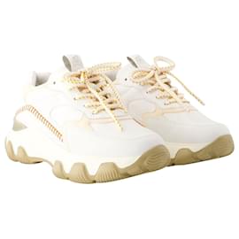Hogan-Hyperaktive Sneakers – Hogan – Leder – Weiß/braun-Weiß