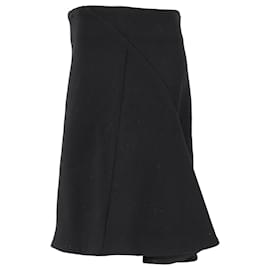 Bottega Veneta-Minifalda Bottega Veneta de lana negra-Negro