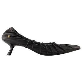 Escarpins Nadine - Anine Bing - Cuir - Noir Noir