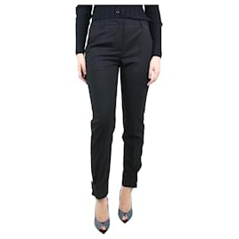 Prada-Pantalon élastiqué noir - taille UK 10-Noir