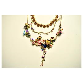 Les Nereides-Halsketten 3 Führungen durch Monets Garten-Mehrfarben