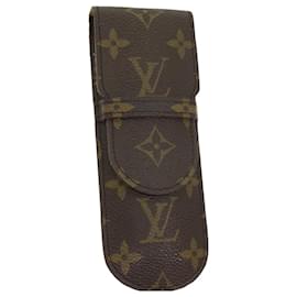 Louis Vuitton-LOUIS VUITTON Monogram Etui Stilo Pen Case M62990 Auth LV 56608-Monogramme