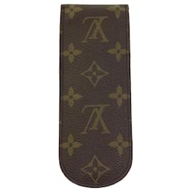 Louis Vuitton-LOUIS VUITTON Monogram Etui Stilo Pen Case M62990 LV Auth 56608-Monogram
