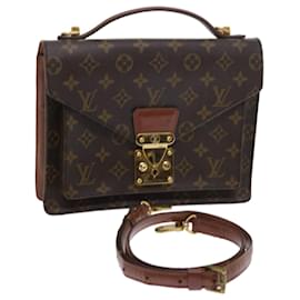 Louis Vuitton-Louis Vuitton Monogram Monceau 26 Shoulder Bag 2way M51187 LV Auth 56954-Monogram