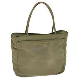 Prada-PRADA Hand Bag Nylon Khaki Auth yt983-Khaki