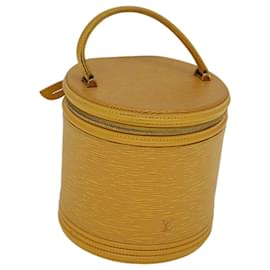 Louis Vuitton-LOUIS VUITTON Epi Cannes Hand Bag Yellow M48039 LV Auth 57942-Yellow