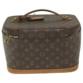 Louis Vuitton-LOUIS VUITTON Monogram Nice Hand Bag 2way M47280 LV Auth 56646-Monogram