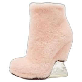 Fendi-Ankle Boots-Pink