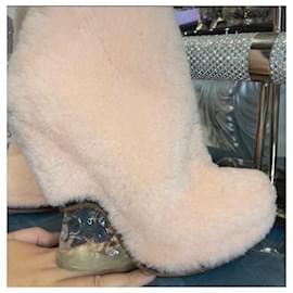 Fendi-Ankle Boots-Pink