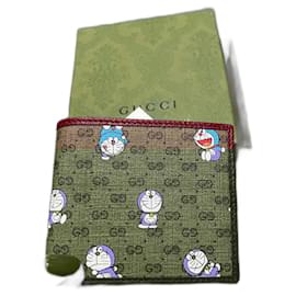 Gucci-Doraemon X Gucci Bi-Fold wallet-Camel