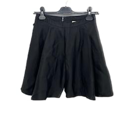 Balenciaga-Pantalones cortos BALENCIAGA.fr 34 poliéster-Negro