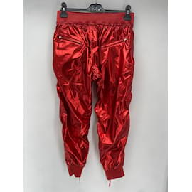 Isabel Marant-ISABEL MARANT  Trousers T.fr 40 silk-Red