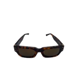Autre Marque-NICHT SIGN / UNSIGNIERTE Sonnenbrille T.  Plastik-Braun
