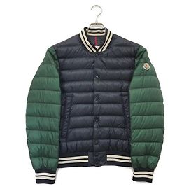 Moncler ENRICK down jacket navy blue nylon Navy blue