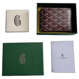 Goyard Victoire card holder Dark red