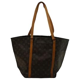 Louis Vuitton-LOUIS VUITTON Monogram Sac Shopping Tote Bag M51108 LV Auth bs9305-Monogramme