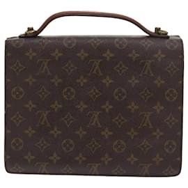 Louis Vuitton-Louis Vuitton Monogram Monceau 28 Hand Bag 2way M51185 LV Auth 57654-Monogram