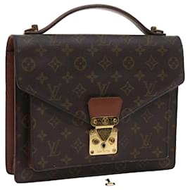 Louis Vuitton-Louis Vuitton Monogram Monceau 28 Hand Bag 2way M51185 LV Auth 56936-Monogram
