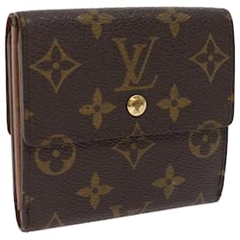 Louis Vuitton-LOUIS VUITTON Monogram Portefeuille Elise Wallet M61654 LV Auth 56832-Monogram