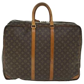 Louis Vuitton-Louis Vuitton Monogram Sirius 55 Bolsa Boston M41404 LV Auth 56414-Monograma