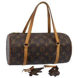 LOUIS VUITTON Monogramm Comme Des Garons Papillon 26 Handtasche M.40266 Auth 52783 Monogramm