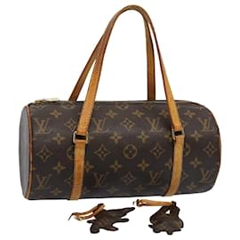 Louis Vuitton-LOUIS VUITTON Monogramm Comme Des Garons Papillon 26 Handtasche M.40266 Auth 52783-Monogramm