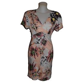 Vestido estampado Blumarine Multicolor