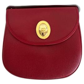 Christian Dior-Christian Dior Handbag red-Red,Dark red,Gold hardware