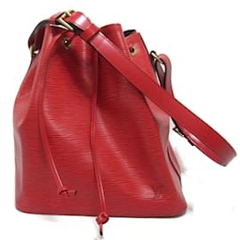 Louis Vuitton-Epi Petit Noe M44107-Rosso