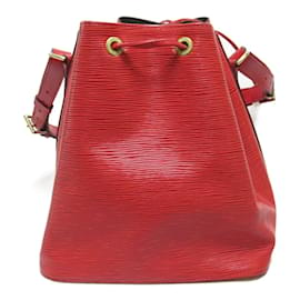 Louis Vuitton-Epi Petit Noé M44107-Vermelho