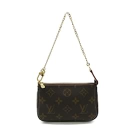 Louis Vuitton-Monogram Mini Pochette Accesorios M58009-Castaño