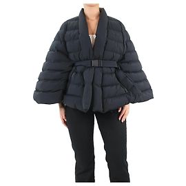 Mackage Black Julieta down puffer cape - size S Black