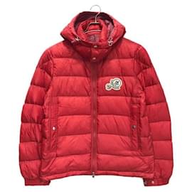 Moncler-Men Coats Outerwear-Red