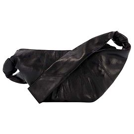 Bandolera Croissant Pequeña - Lemaire - Negro - Piel Negro