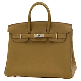 Hermès-HERMES BIRKIN 25-Brown