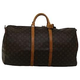 Louis Vuitton-Louis Vuitton Keepall Bandouliere 60-Brown