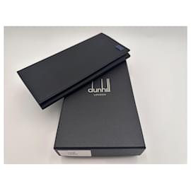 Alfred Dunhill-Dunhill London long belgrave black leather wallet-Black