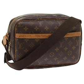 Louis Vuitton-LOUIS VUITTON Monogram Reporter PM Shoulder Bag M45254 LV Auth 57460-Monogram