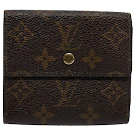 Louis Vuitton-LOUIS VUITTON Portafoglio Portefeuille Elise con monogramma M61654 LV Auth bs9563-Monogramma