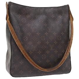 Louis Vuitton-Bolso de hombro GM con monograma y lazo de LOUIS VUITTON M51145 Bases de autenticación de LV9521-Monograma