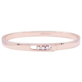 Bracciale Messika, “Il braccialetto sposta Noa”, oro rosa e diamanti. Altro