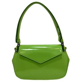 Bottega Veneta-BOTTEGA VENETA  Handbags   Patent leather-Green