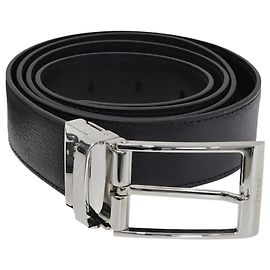 Fendi Black Reversible Men's Belt Black