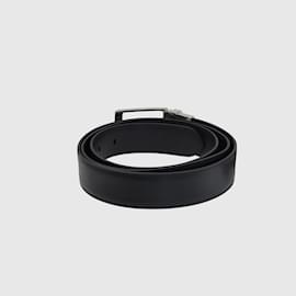 Fendi-Black Reversible Men's Belt-Black