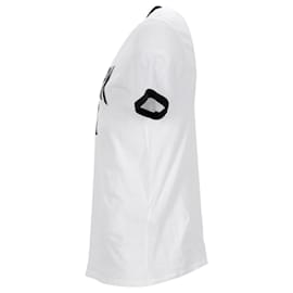 Sandro-Sandro Paris New York City T-Shirt in White Cotton-White