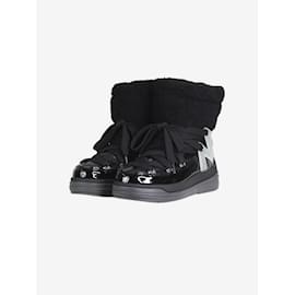Moncler-Black Insolux M ankle boots - size EU 38-Black