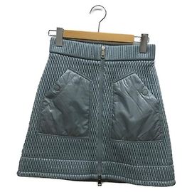 Saia Moncler acolchoada azul Azul