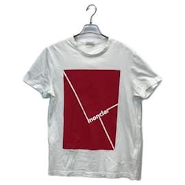 Moncler-Hemden-Weiß,Rot