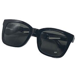 Moncler Sonnenbrille Schwarz Schwarz