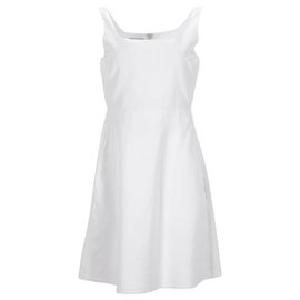 Moschino Cheap And Chic Mini-robe en polyamide blanc Blanc
